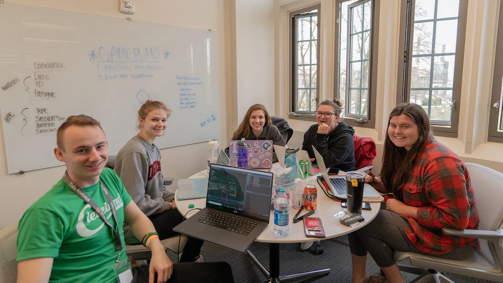 DataFest team at work