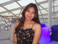 Srinika smiling